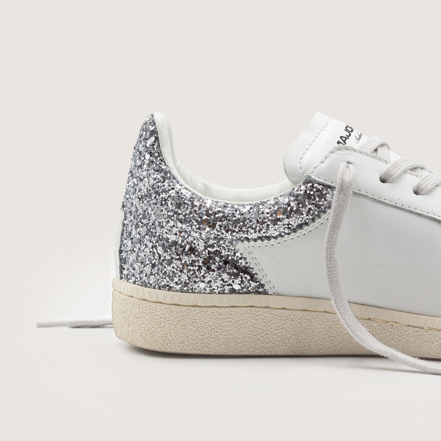 JAGGED MARY SILVER GLITTER