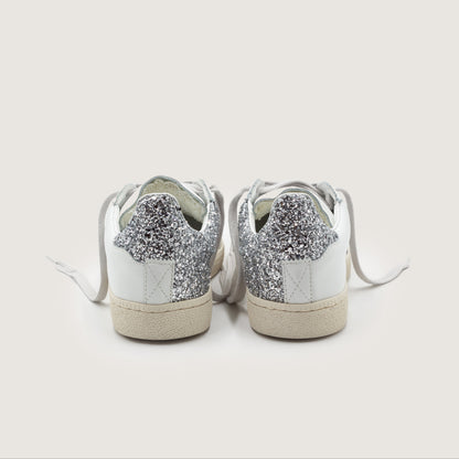 JAGGED MARY SILVER GLITTER
