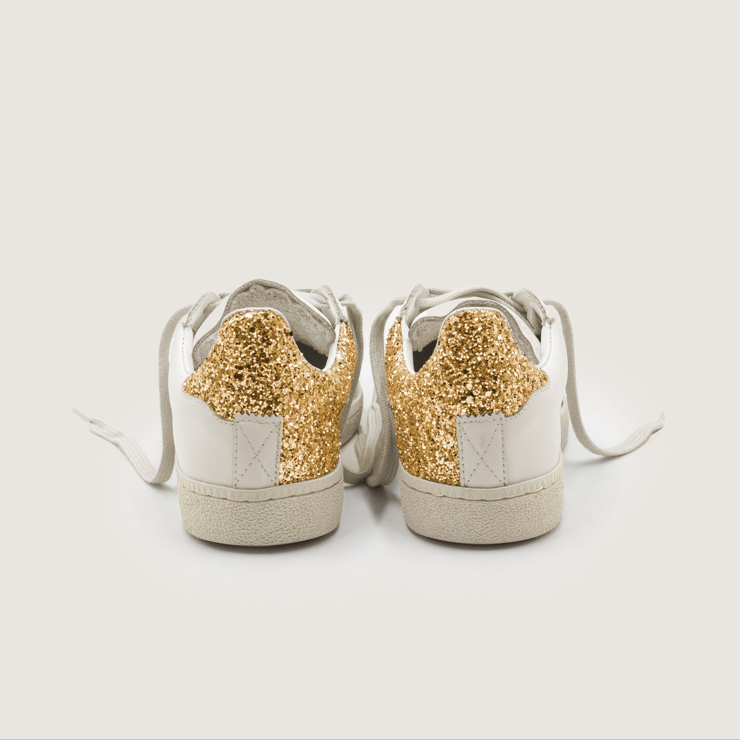 JAGGED MARY GOLD GLITTER