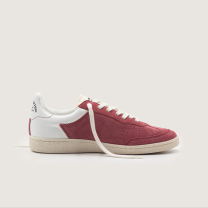 JAGGED SUEDE MERLOT